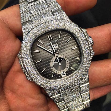 patek philippe bling out|patek philippe iced out.